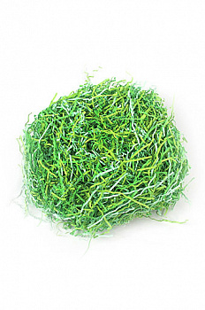 Наполнитель 106/092 бумажный рифленый микс- оттенки травы (2мм/50г)