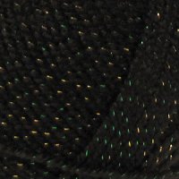 Пряжа для вязания ПЕХ Мерцающая (96% акрил, 4% метанит) 5х100г/430м цв.251 коричневый