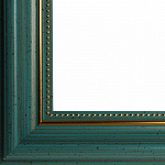 Багетная рамка для картин и вышивки Белоснежка арт.3146-BM (Zoe) бирюзовый 20х25 см