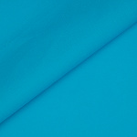 Ткань Поплин стрейч 125 г/м² 97% хлопок, 3% спандекс шир.150 см арт.TBY.Csp.1802.43 цв.43 ярко-голубой уп.1м