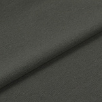 Ткань трикотаж Кулирка хлопок 145г опененд 100+100см графит 19-3905 уп.1м