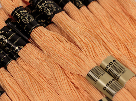 Нитки мулине IDEAL арт.ТВ (100% хлопок) 24х8м цв.380