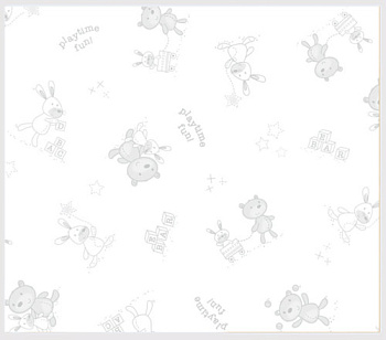 Ткань для пэчворка PEPPY Beaux Bebe Flannel 4696 145 г/м² 100% хлопок цв.26547 GRY1F уп.100х110 см