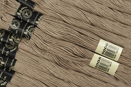 Нитки мулине IDEAL арт.ТВ (100% хлопок) 24х8м цв.373