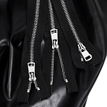 Молния MaxZipper мет. Титан №5 2 замка никель 110см цв.F322 черный уп.10 шт