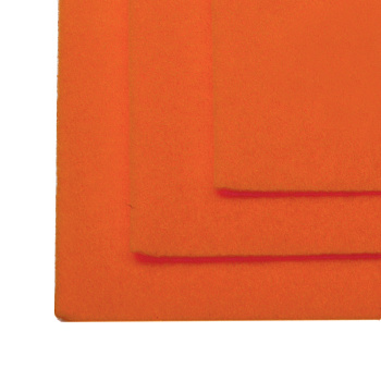 Фетр листовой мягкий Magic 4 Hobby 2мм 20х30см арт.FLT-S2 уп.10 листов цв.628/004 оранжевый