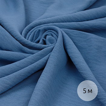 Ткань Лен искусственный Манго 160 г/м² 100% пэ TBY.Mg.09 цв.голубой уп.5м