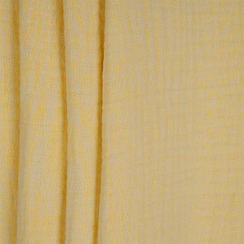 Ткань Муслин 125 г/м² 100% хлопок шир.130 см арт.TBY.Mus.24723.36 цв.36 желтый уп.1м
