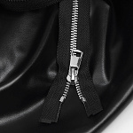 Молния MaxZipper мет. Титан №5 2 замка никель 110см цв.F322 черный уп.10 шт