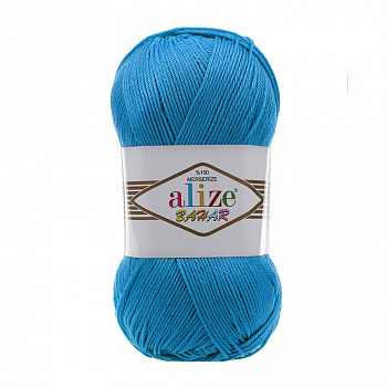 Пряжа для вязания Ализе Bahar (100% мерсеризированный хлопок) 5х100г/260м цв.611 светлая бирюза