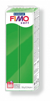 FIMO Soft полимерная глина, запекаемая в печке, уп. 350г цв.тропический зеленый арт.8022-53