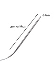 Спицы круговые для вязания на тросиках Maxwell Black арт.60-40 4,0 мм /60 см