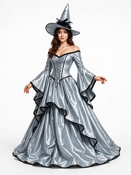 Ткань Атлас-сатин 67 г/м² 100% полиэстер шир.150 см арт.AS.27 цв.серый рул.100м