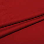 Ткань трикотаж Кулирка с лайкрой 190г пенье 180см красный 18-1550 уп.6м