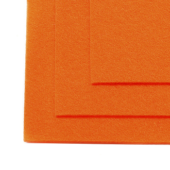 Фетр листовой жесткий IDEAL 1мм 20х30см арт.FLT-H1 уп.10 листов цв.645 бл.оранжевый упак (10 шт)