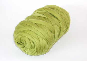 Пряжа для вязания ТРО Зефир (100% мериносовая шерсть) 500г/50м цв.2010 спелый лайм