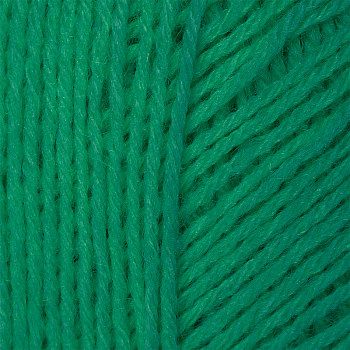 Пряжа для вязания ПЕХ Детский каприз трикотажный (50% мериносовая шерсть, 50% фибра) 5х50г/400м цв.511 зелёнка