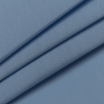 Ткань рубашечная 115 г кв.м 65% полиэстер, 35% хлопок шир.150 см арт.Р.32700.11 цв.11 голубой уп.25м (±5м)