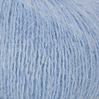 Пряжа для вязания КАМТ Мохер Голд (60% мохер, 20% хлопок, 20% акрил) 10х50г/250м цв.015 голубой