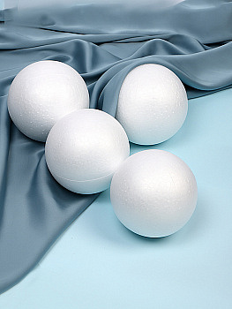 Набор шаров из пенопласта 150 мм (уп.4шт)