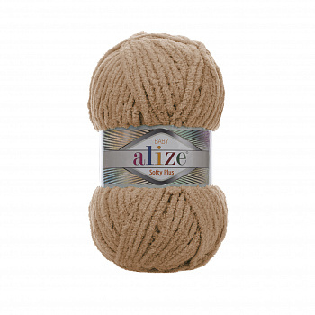 Пряжа для вязания Ализе Softy Plus (100% микрополиэстер) 5х100г/120м цв.199 бежевый