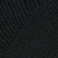 Пряжа для вязания ТРО Азалия (40% шерсть, 60% акрил) 10х100г/270м цв.0140 черный