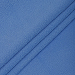 Ткань флис 2-х ст. TBY-0059-331 190 г/м² 100% ПЭ шир.150см  цв.F331 тем.голубой уп.10м