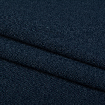 Ткань трикотаж Кулирка хлопок 145г опененд 100+100см т.синий 19-3921 уп.10м