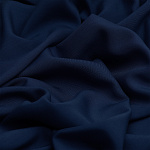 Ткань Штапель  TBY Vi-30-11 плот 110г/м2 100% вискоза шир. 145 см цв.11 т.синий уп.1м