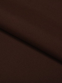Ткань габардин 150г/м² 150см цв.905 коричневый рул.50м