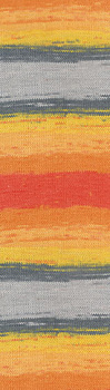 Пряжа для вязания Ализе Cotton gold batik (55% хлопок, 45% акрил) 5х100г/330м цв.5508