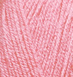 Пряжа для вязания Ализе Sekerim Bebe (100% акрил) 5х100г/320м цв.170 розовй леденец