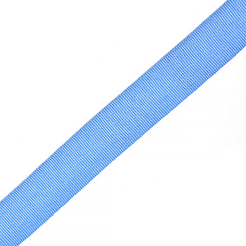 Тесьма TBY в рубчик (шляпная) арт. TGS20264S шир.20мм цв.голубой  уп.50м