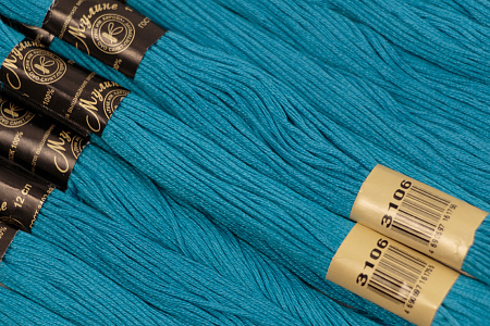 Нитки мулине IDEAL арт.ТВ (100% хлопок) 24х8м цв.214