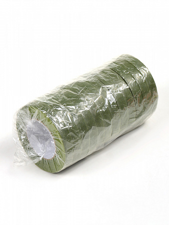 Тейп лента арт.TBY.319/12 цв. зеленый, ширина 10 мм, уп.27.43 м (уп. 12 шт)