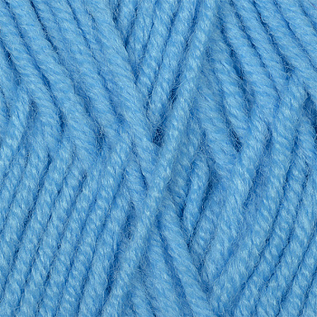 Пряжа для вязания ПЕХ Детская объёмная (100% микрофибра) 5х100г/400м цв.005 голубой