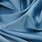 Ткань шелк Армани 120г/м² 97% ПЭ 3% Спандекс шир.150см арт.TBYArm-139 цв.139 датский голубой уп.2м