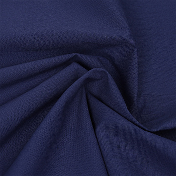 Ткань бязь гладкокрашен.140г/м шир.150см 100%хлопок цв.темн.синий рул.60-80м