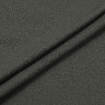Ткань трикотаж Кулирка хлопок 145г опененд 100+100см графит 19-3905 уп.10м