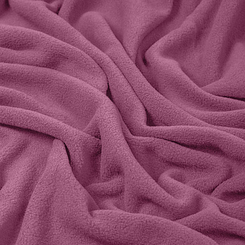 Ткань флис 2-х ст. TBY-0240-S070 240 г/м² 100% ПЭ шир.150см  цв.S070 пудро-розовый уп.10м