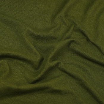 Ткань трикотаж Кулирка хлопок 145г опененд 100+100см зеленый 19-0230 пач.20-35кг