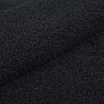 Ткань МЕХ трикотажный TBY-280-5, 280 г/м², шир.165см, цв.черный, рул.20м