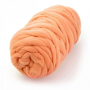 Пряжа для вязания ТРО Пастила (100% шерсть) 500г/50м цв.2212 абрикос