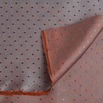 Ткань подкладочная Поливискоза 145см IdealTex PLJ25.02 оранжевый 90г/м² рул.30м