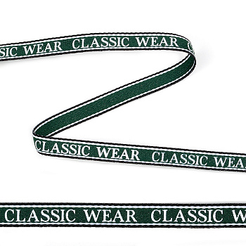 Тесьма-стропа TBY декоративная Classic wear арт.TPP03103 шир.10мм цв. зеленый уп.45,7м