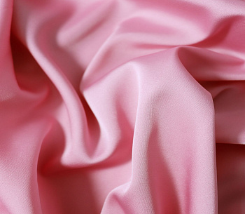 Ткань шелк Армани 89 г/м² 97% полиэстер, 3% спандекс шир.148 см арт.Р.11296.27 цв.27 розовый уп.25м (±5м)