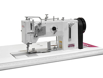 Прямострочная швейная машина с тройным продвижением для окантовки тяжелых материалов Aurora A-267-373-LG