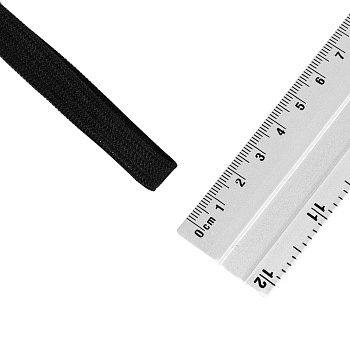 Резинка TBY вязаная Стандарт 10мм черный 3,9г бобина 100м
