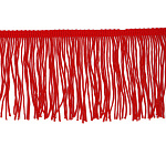 Бахрома отделочная TBY 10 см цв.26 красный уп.4,5м