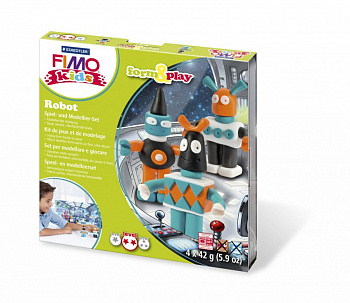 FIMO kids form&play Робот, состоящий из 4-ти блоков по 42г, уровень сложности 2, арт.8034 03 LZ